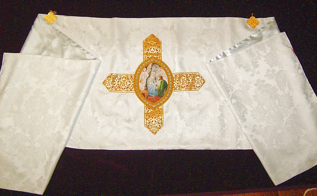 Humeral Veil with Nativity Emblem
